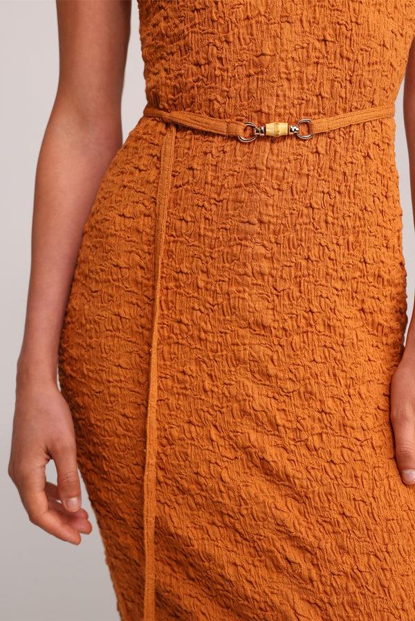 Sabina Musáyev KORA DRESS SOFT CASUAL RUST