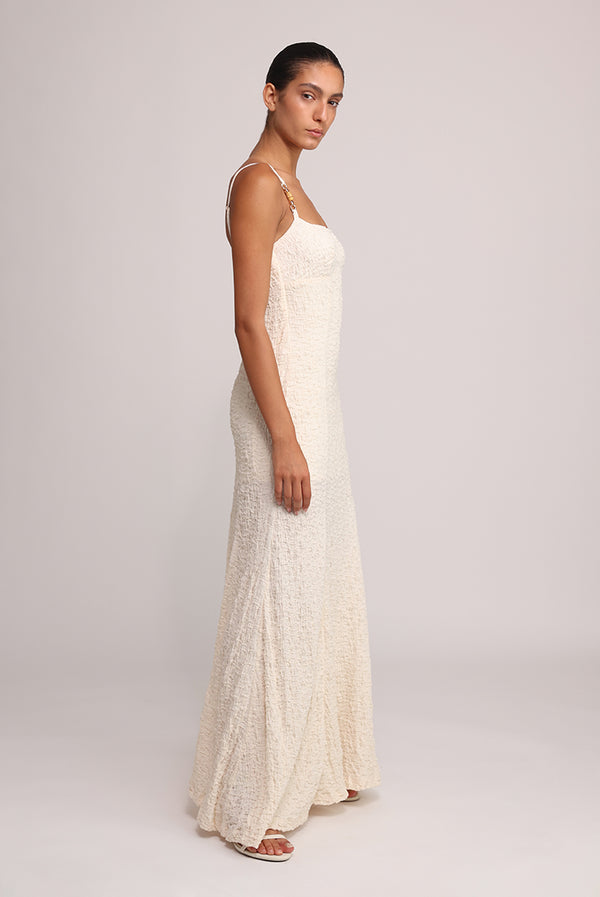 Sabina Musáyev KOSMO DRESS SOFT CASUAL IVORY