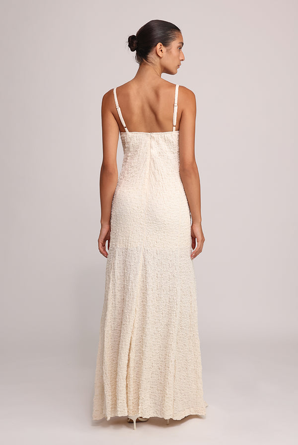 Sabina Musáyev KOSMO DRESS SOFT CASUAL IVORY