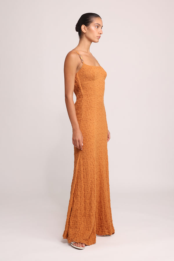 Sabina Musáyev KOSMO DRESS SOFT CASUAL RUST