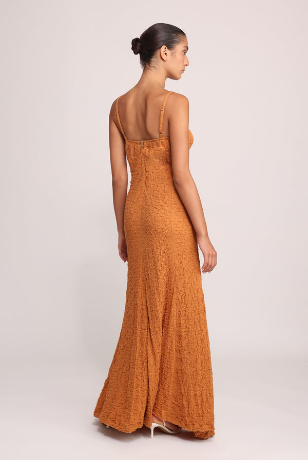 Sabina Musáyev KOSMO DRESS SOFT CASUAL RUST