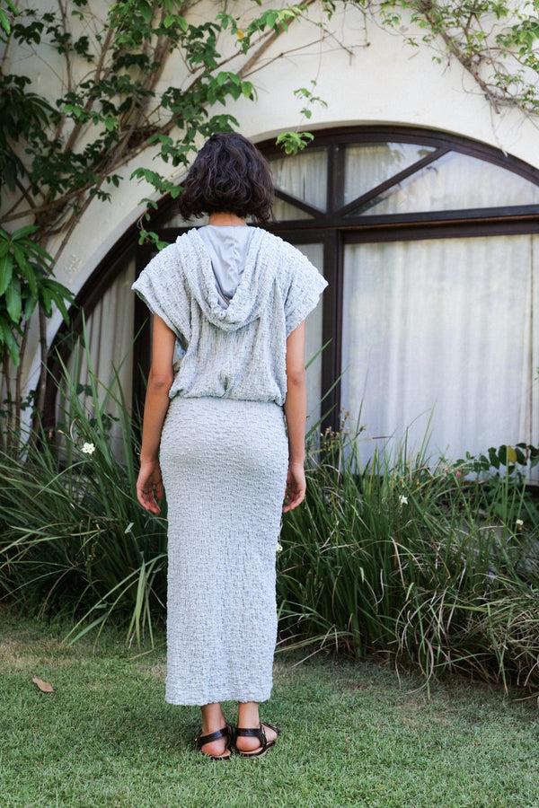 Sabina Musáyev LINT SKIRT SOFT CASUAL SKY BLUE