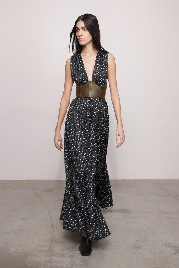 Sabina Musáyev LIV BELT ALL ITEMS DARK KHAKI