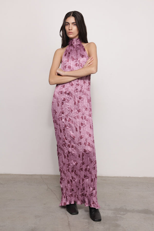 sabina musáyev LONDON DRESS ALL ITEMS MAUVE PRINT