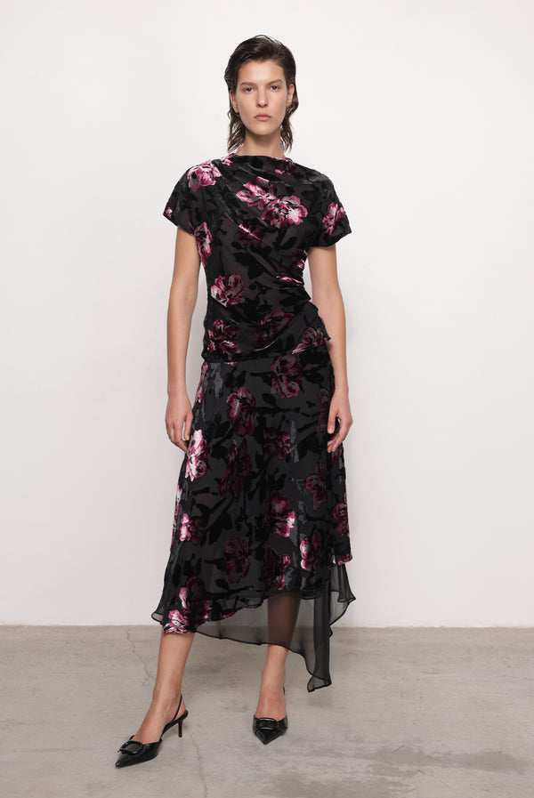 Sabina Musáyev LOTTA TOP ALL ITEMS BLACK