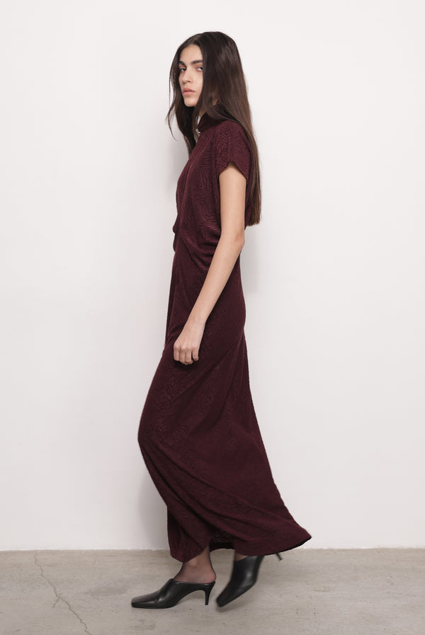 Sabina Musáyev MADLEN DRESS ALL ITEMS BORDEAUX