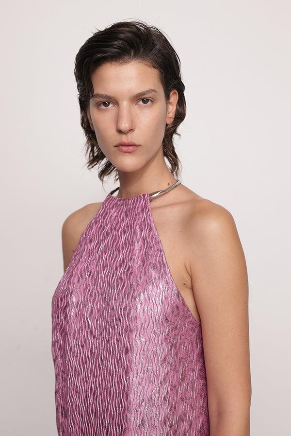 Sabina Musáyev MASON DRESS ALL ITEMS MAUVE