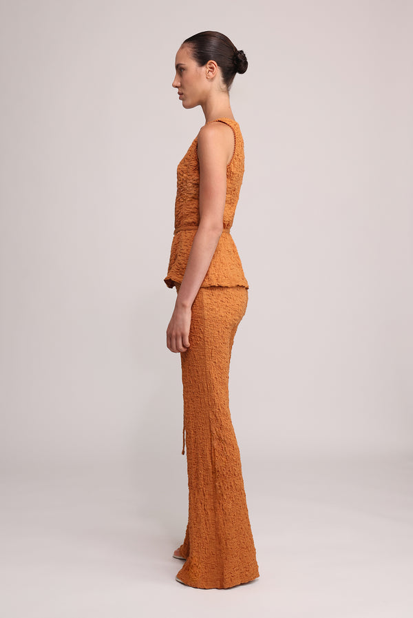 Sabina Musáyev ORSON PANTS SOFT CASUAL RUST