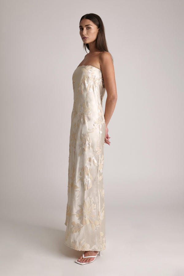 Sabina Musáyev RAYA DRESS SUMMER SALE 50% OFF IVORY