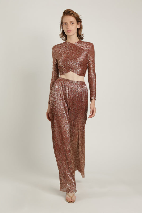 Sabina Musáyev SHANE PANTS SUMMER SALE 50% OFF RUST