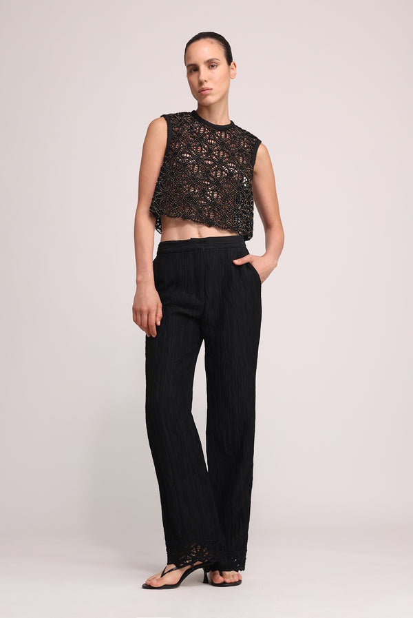 Sabina Musáyev SMITH PANTS SOFT CASUAL BLACK