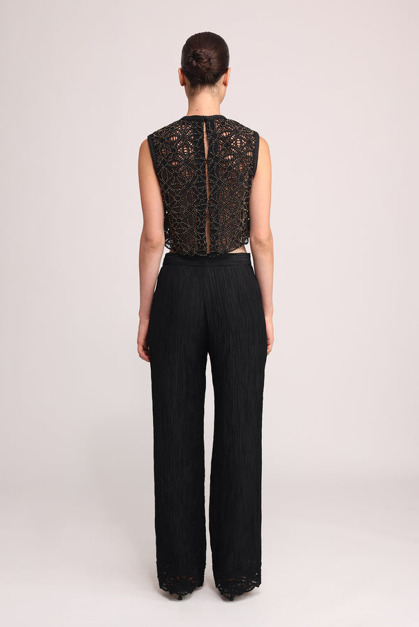 Sabina Musáyev SMITH PANTS SOFT CASUAL BLACK