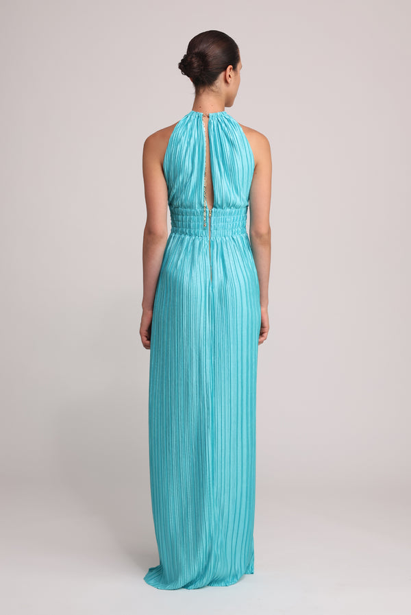 Sabina Musáyev SOPHIA DRESS EVENING WEAR TURQUOISE