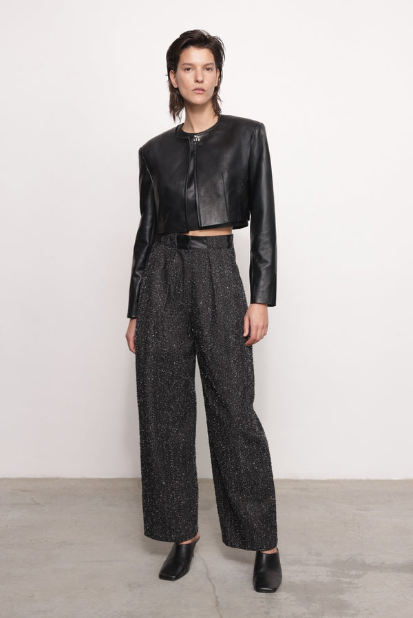 Sabina Musáyev TIM JACKET ALL ITEMS BLACK