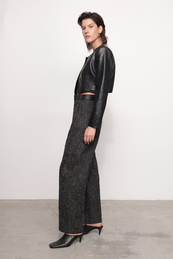 Sabina Musáyev TIM JACKET ALL ITEMS BLACK