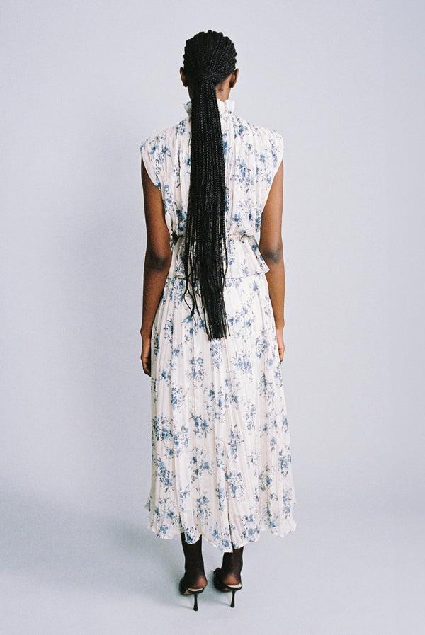 Sabina Musáyev VESPER TOP SOFT CASUAL WHITE PRINT