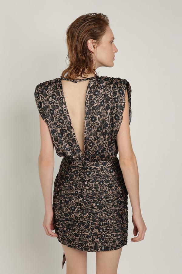 Sabina Musáyev SONY DRESS SUMMER SALE 50% OFF BLACK PRINT