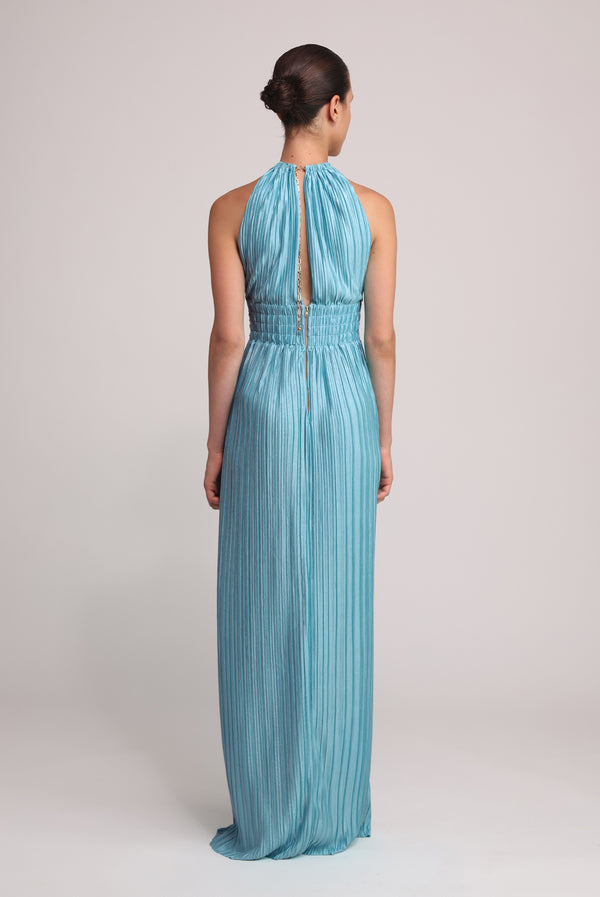 Sabina Musáyev SOPHIA DRESS EVENING WEAR AQUAMARINE