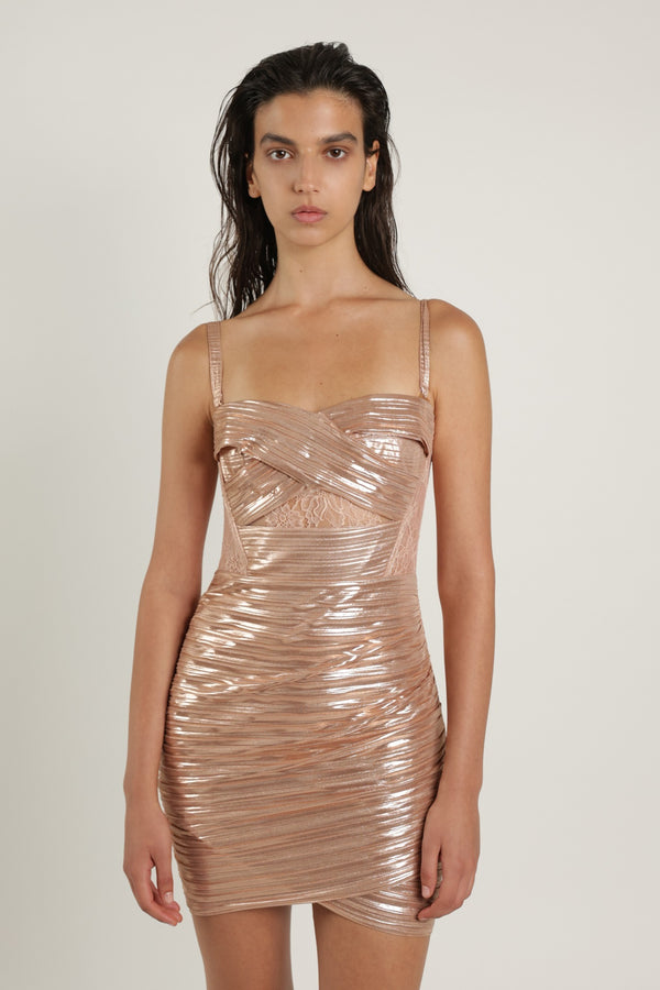 sabina musáyev SUNFLOWER DRESS SUMMER SALE 50% OFF ROSE GOLD