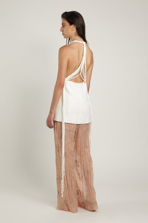 Sabina Musáyev TEO PANTS SUMMER SALE 50% OFF CREAM LATTE