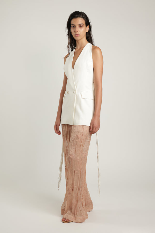 sabina musáyev TEO PANTS SUMMER SALE 50% OFF CREAM LATTE