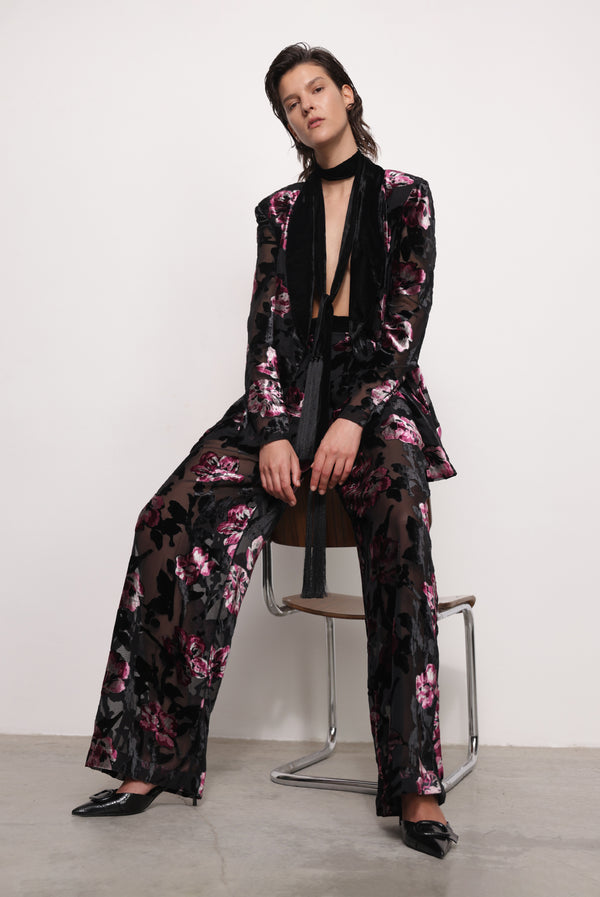 Sabina Musáyev TORI PANTS PRE FALL WINTER 25/26 BLACK