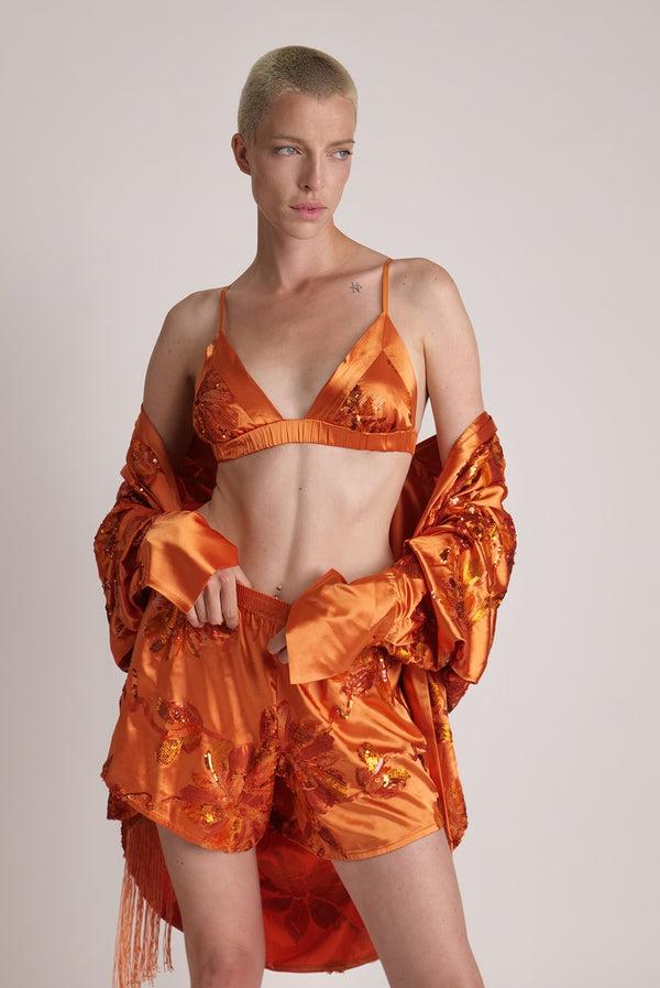 sabina musáyev VINCENT PANTS SUMMER SALE 50% OFF ORANGE