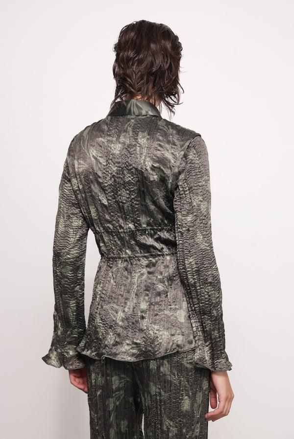 Sabina Musáyev VINETTE TUNIC ALL ITEMS DARK OLIVE PRINT