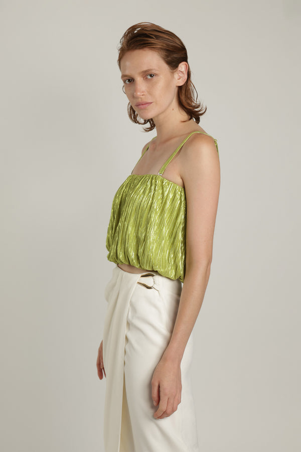 Sabina Musáyev WYATT SKIRT SUMMER SALE 50% OFF WHITE SNOW