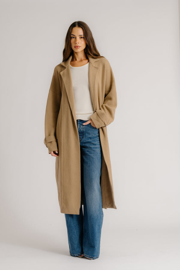 sablyn ANIKA DUSTER COAT | CAMEL