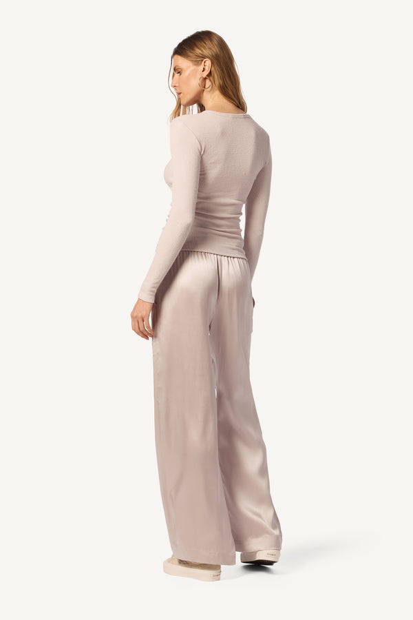 Sablyn BRYNN WIDE LEG SILK PANT | HIMALAYA