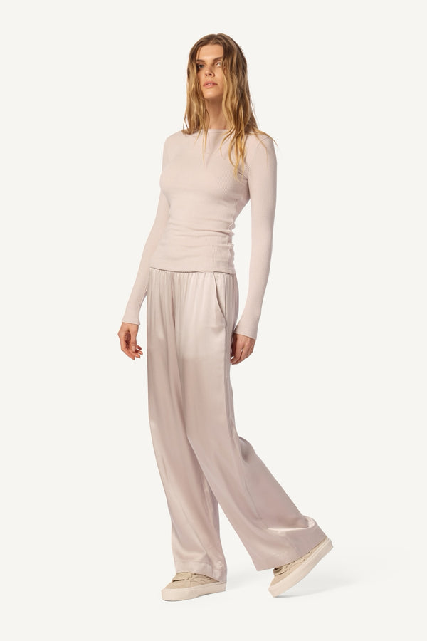 sablyn BRYNN WIDE LEG SILK PANT | HIMALAYA