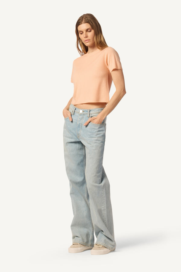 sablyn CHARLESTON RELAXED CREWNECK TEE | SHERBET