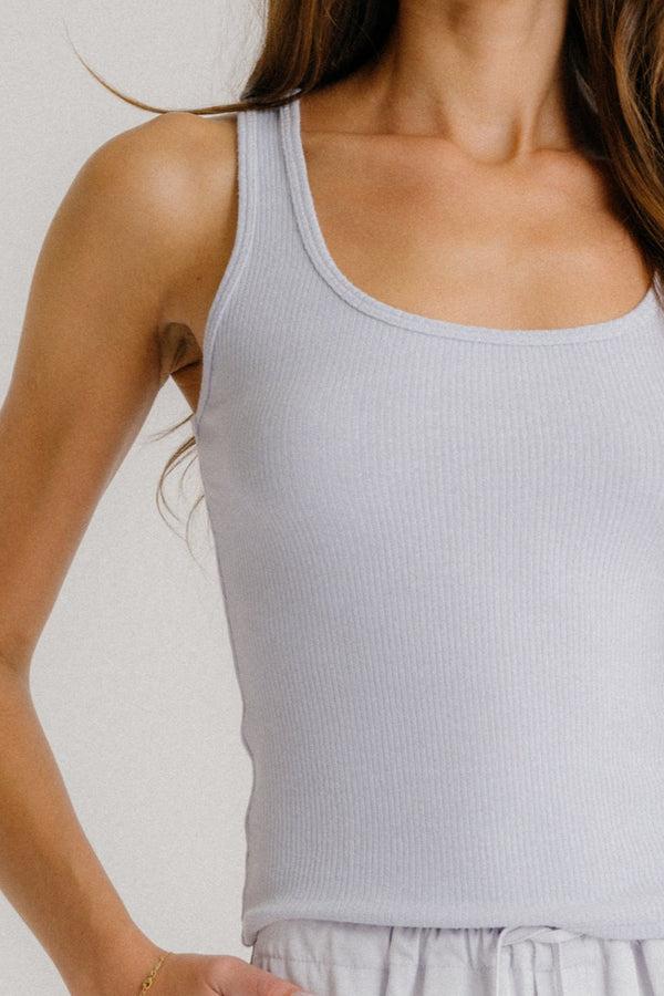 Sablyn COCO SCOOP NECK TANK | SKYE