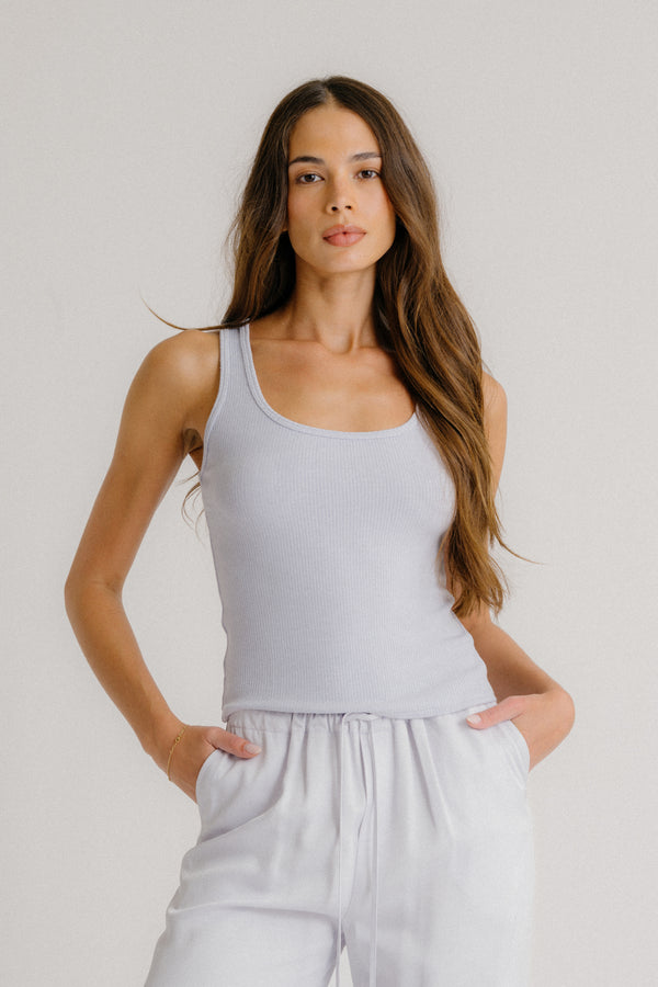 sablyn COCO SCOOP NECK TANK | SKYE