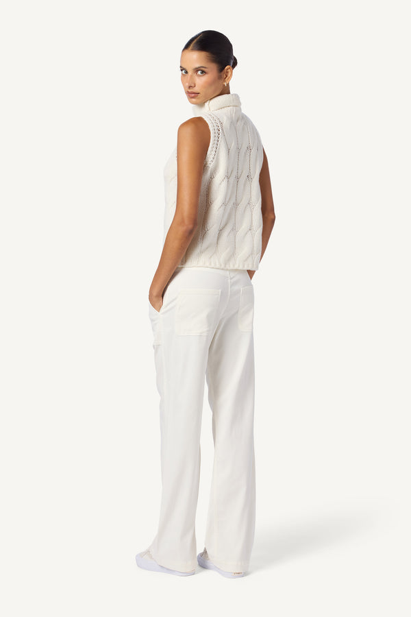 Sablyn JOLENE FULL LENGTH UTILITY PANT | GARDENIA