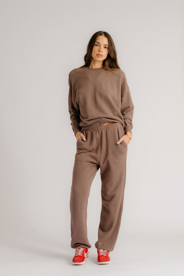 Sablyn MASON SWEATPANT | SWISS BROWN
