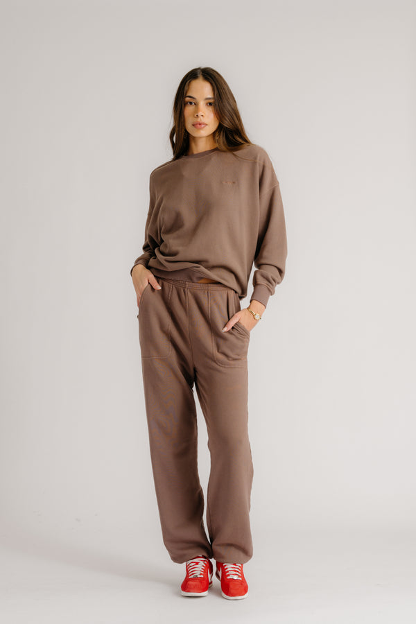 Sablyn MASON SWEATPANT | SWISS BROWN