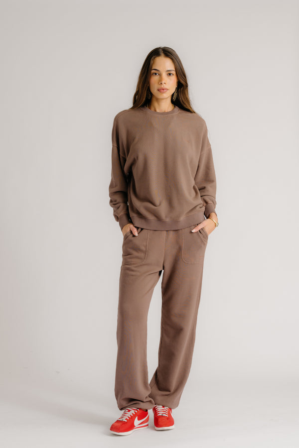 sablyn MASON SWEATPANT | SWISS BROWN