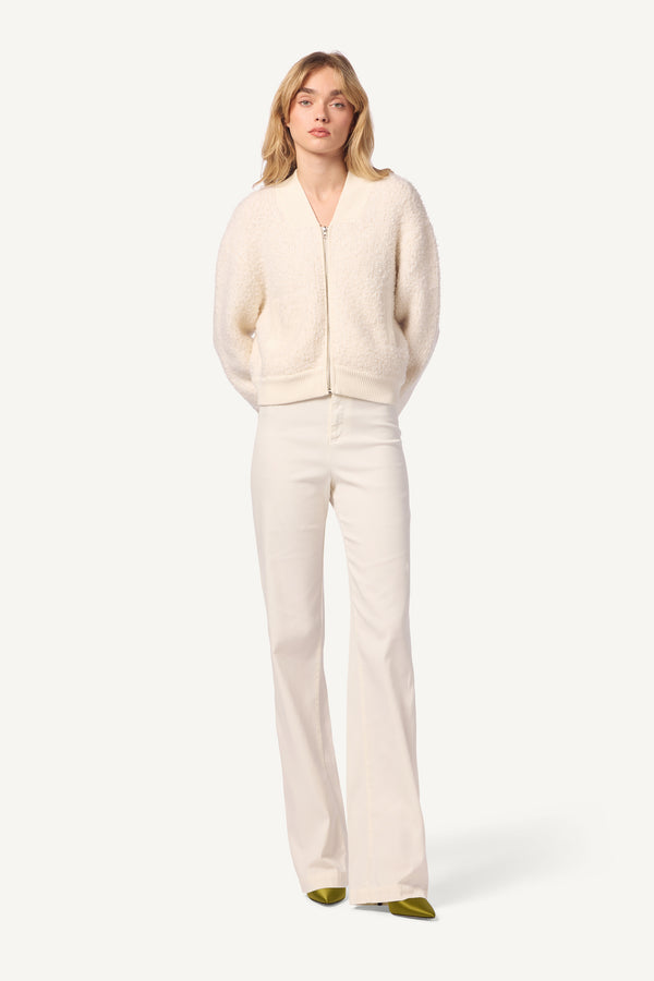 Sablyn SUNNY HIGH RISE FULL LENGTH PANT | GARDENIA