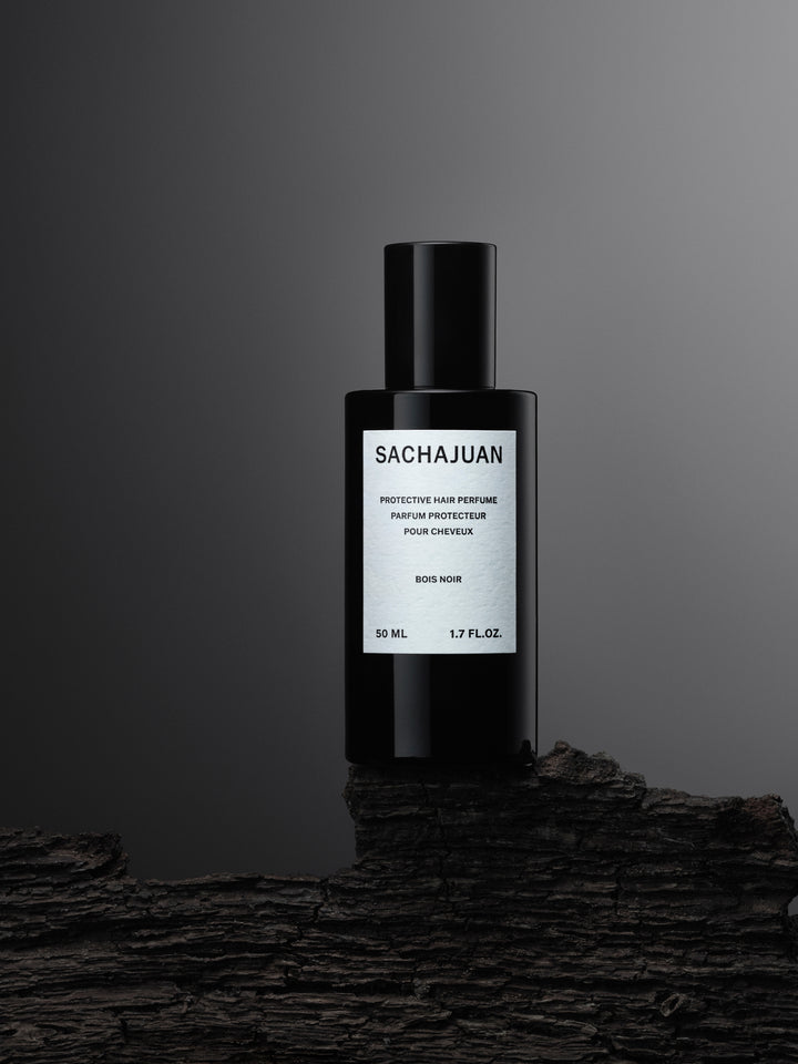 Sachajuan PROTECTIVE HAIR PERFUME BOIS NOIR WITH CANDLE