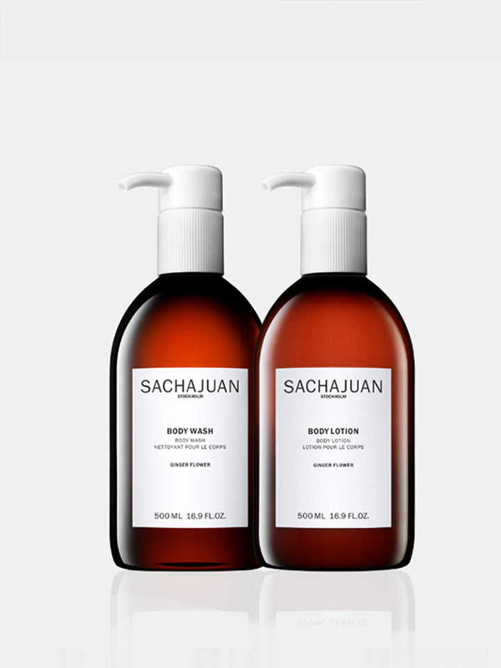 sachajuan GINGER FLOWER BODY SET