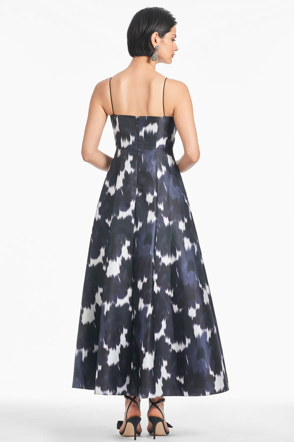 Sachin & Babi Allesandra Dress - Dark As Night Ikat - Final Sale