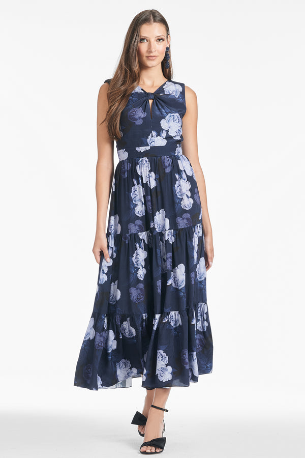 sachin & babi Anaisha Dress - Midnight Glacial Rose - Final Sale