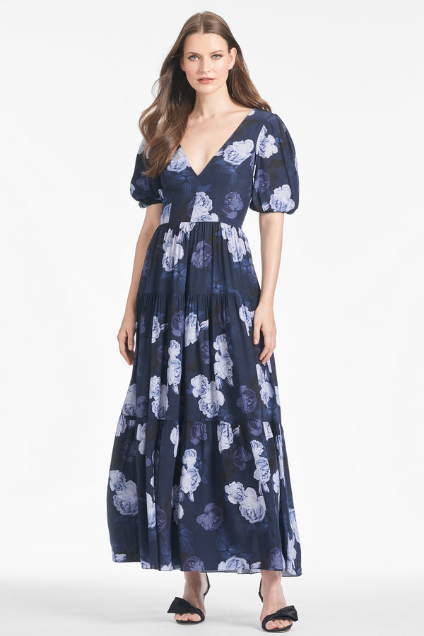 sachin & babi Carina Dress - Midnight Glacial Rose - Final Sale