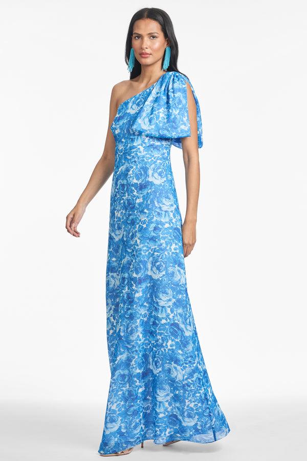 Sachin & Babi Chelsea Gown - Mediterranean Blooms - Final Sale