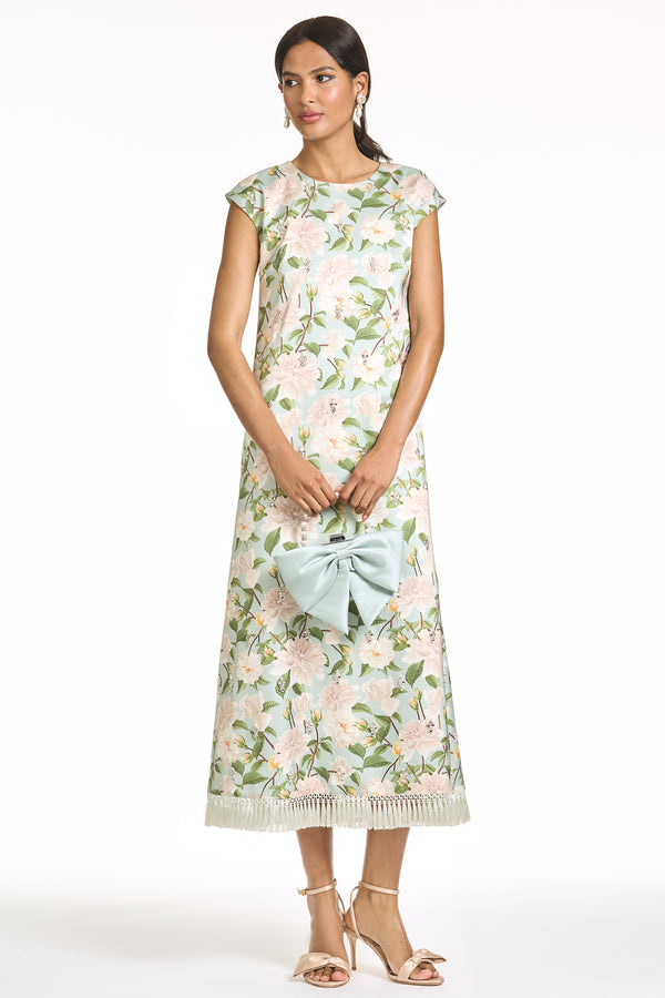 Sachin & Babi EMBELLISHED ANNETTE DRESS - CELADON SWEETBRIAR