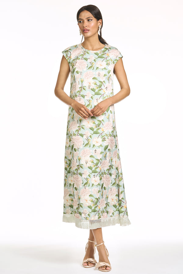 Sachin & Babi EMBELLISHED ANNETTE DRESS - CELADON SWEETBRIAR