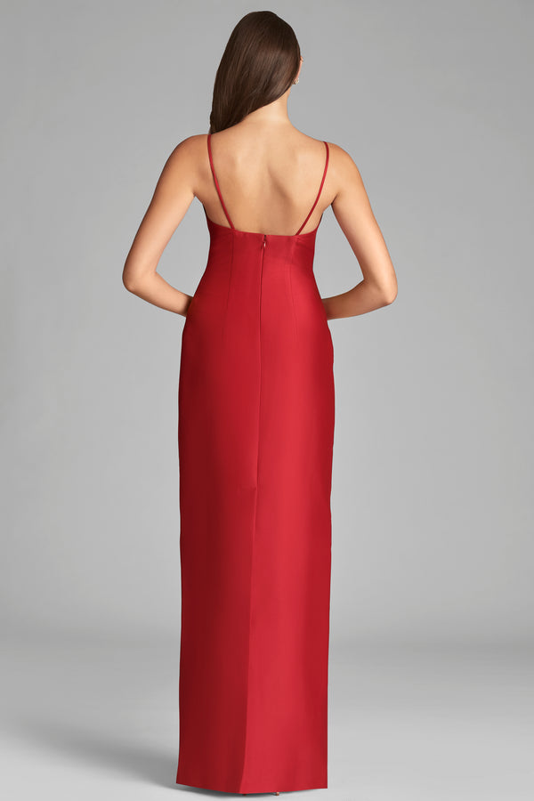 Sachin & Babi Embellished Pryce Gown - Holly Red - Final Sale