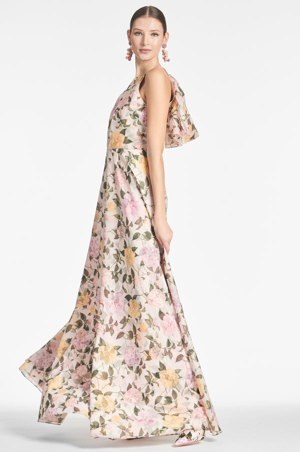 Sachin & Babi Kate Gown - Pink Lemonade Bouquet - Final Sale